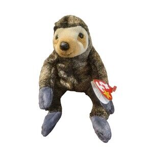 Slowpoke The Sloth Retired Vintage Beanie Baby 1999 NWT